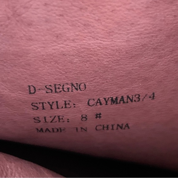 D-Segno Black Leather Studded Knee High Boots • Sz 8 - Picture 10 of 11